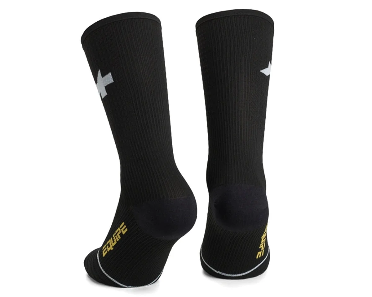 Assos Equipe Spring Fall Socks (P1) (Black Series) (M) - view 2